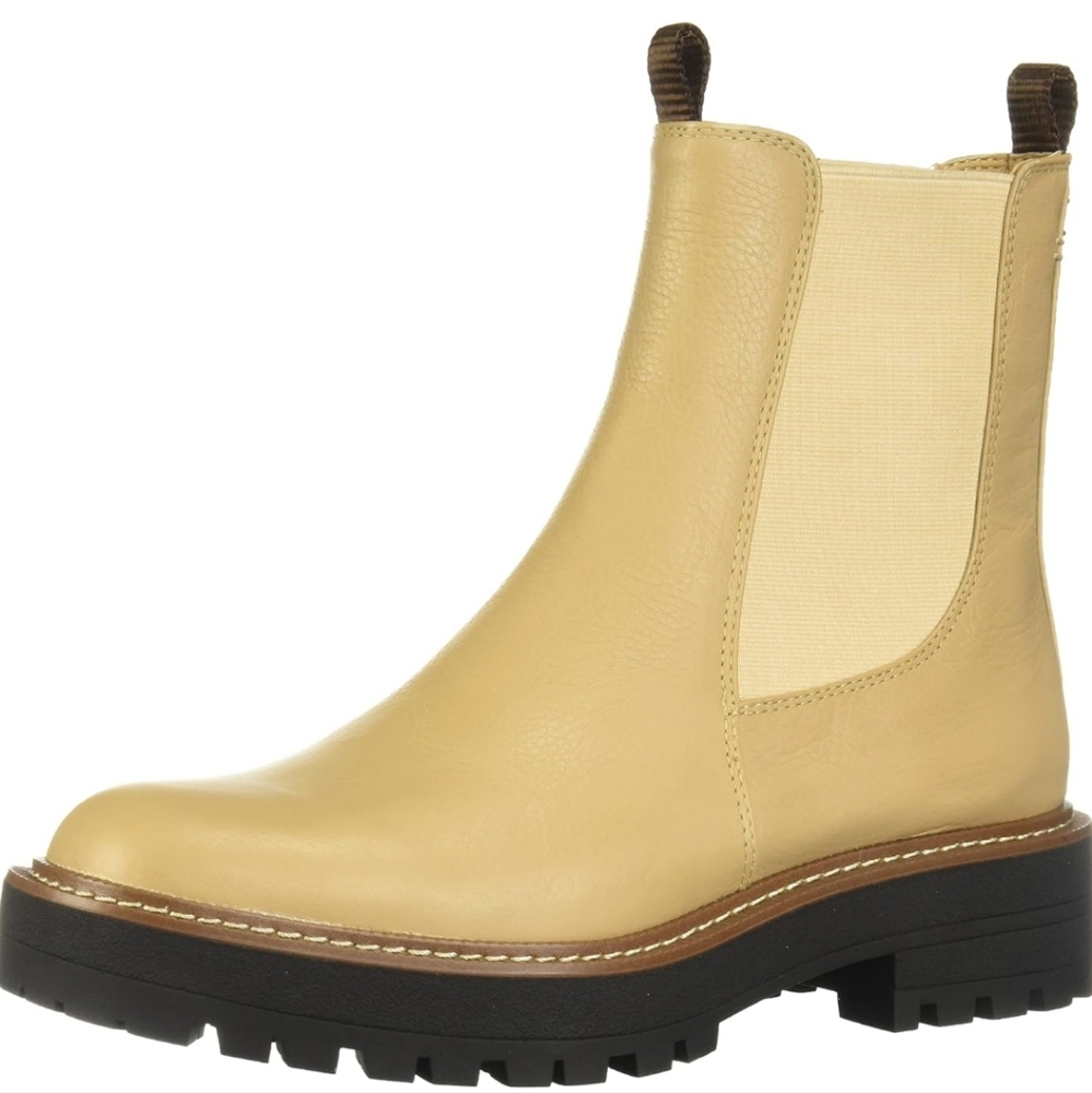 NWT Sam Edelman's Iconic Laguna Chelsea Boot, Sesame, 10